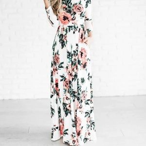 Women’s Floral Maxi Dress NEW size Large